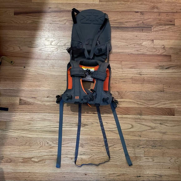 MINIMEIS G4 orange, child shoulder carrier - Picture 2 of 2